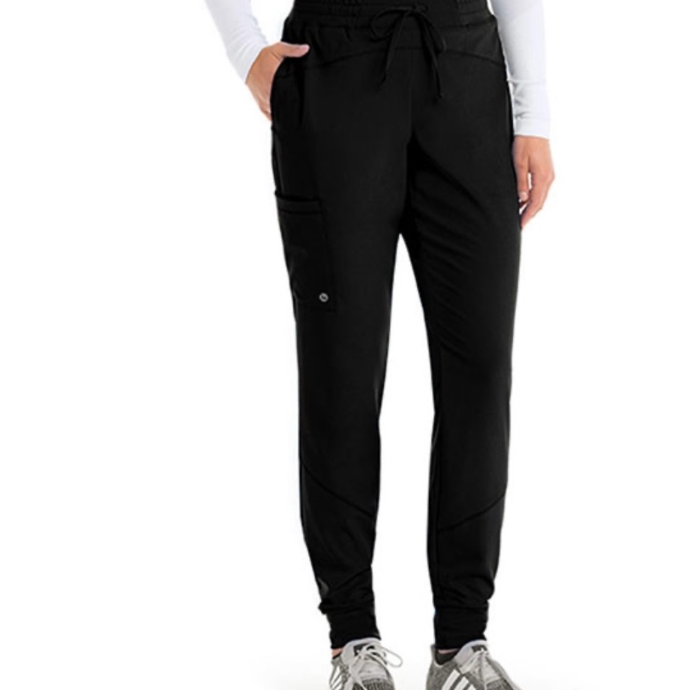 Barco One Women's Three Pocket Elastic waist Cargo Jogger Pant